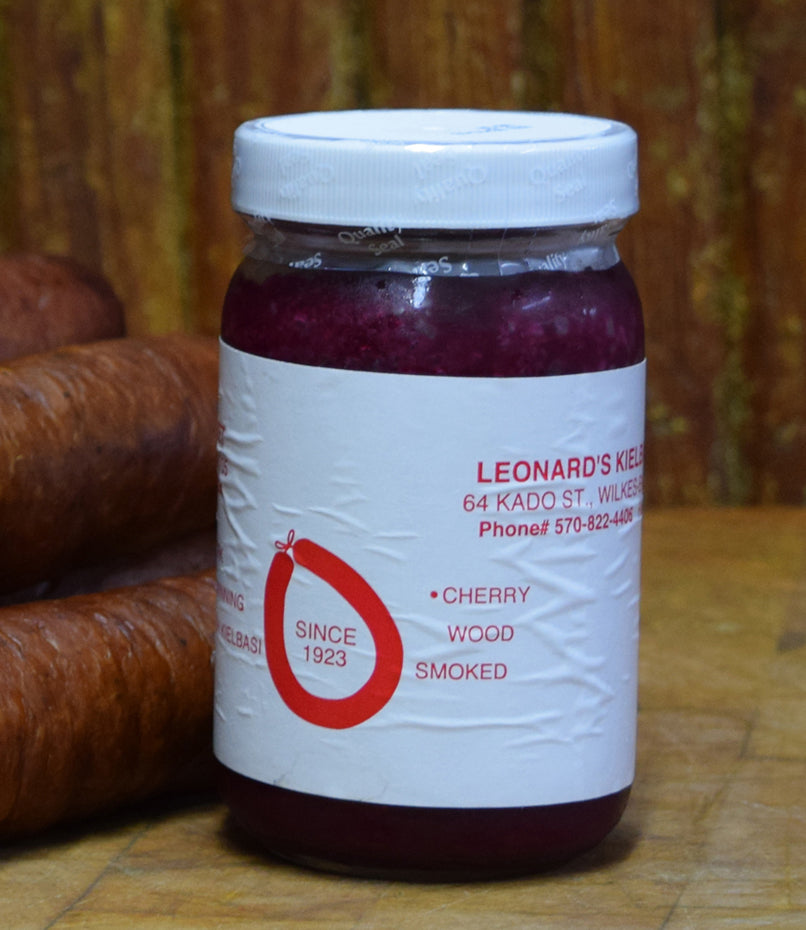 Horseradish, Red (8 oz. jar) - Online Store – Leonard's Kielbasi