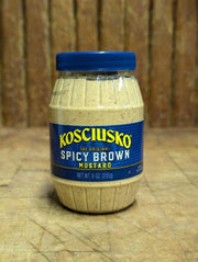 Kosciusko Spicy Brown Mustard (The Original) - Online Store