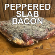 Peppered Slab Bacon - Vacuum Packed