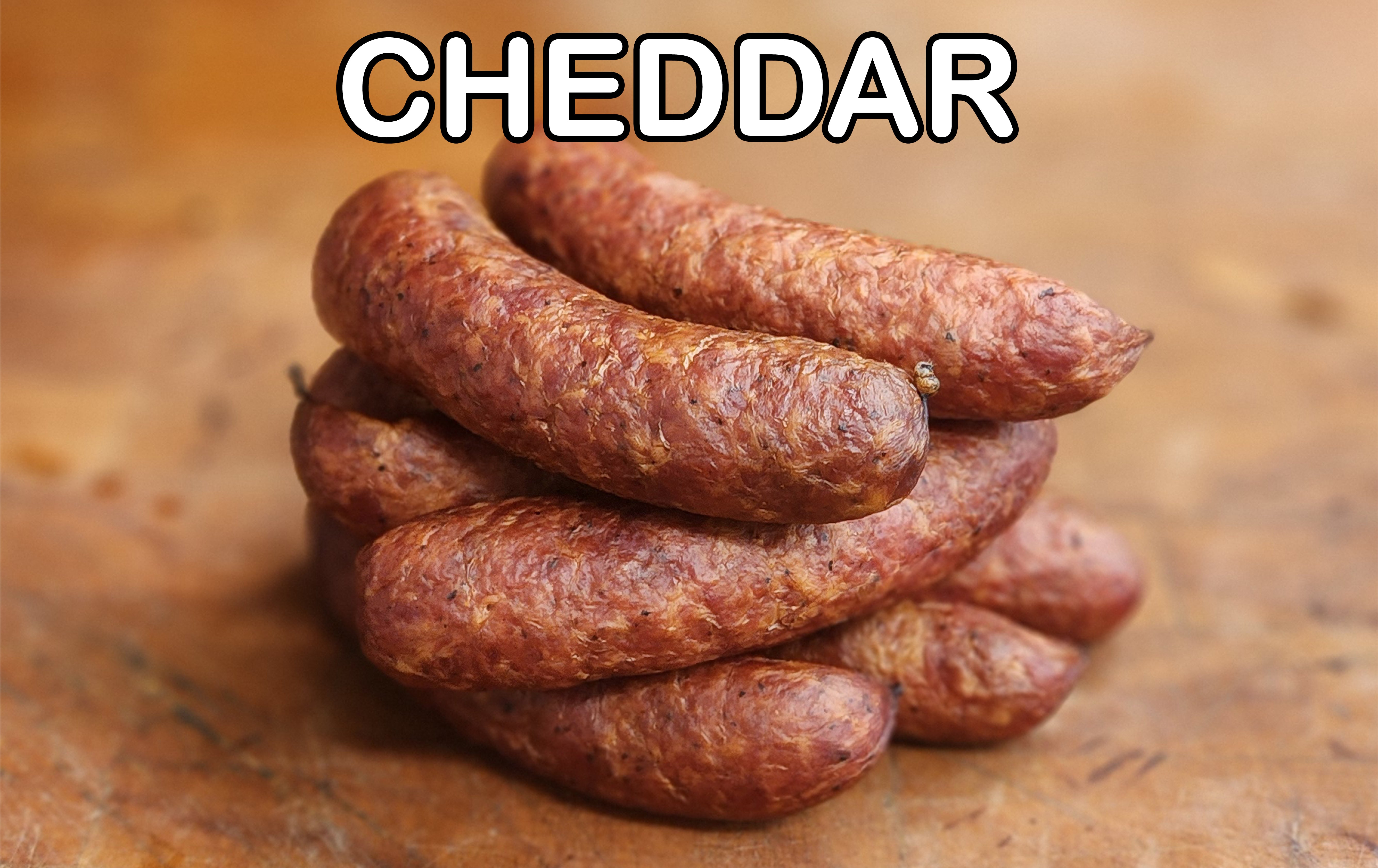 Kielbasi Brats, Smoked (Cheddar) - Vacuum Packed